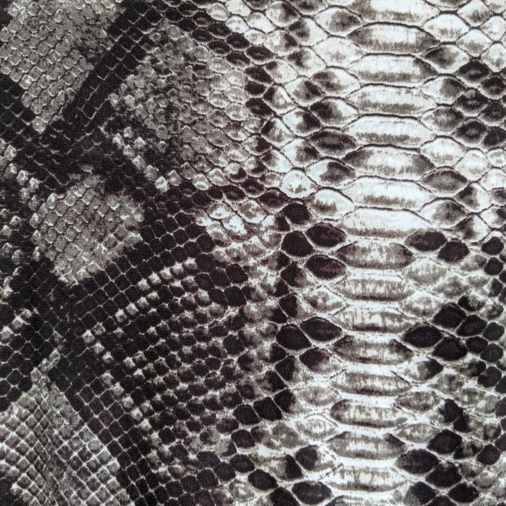 SOLD Michael Kors Brown Snake Print Wrap Dress L - Picture 5 of 16